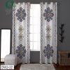 پرده پانچی طرح سنتی DW2-22