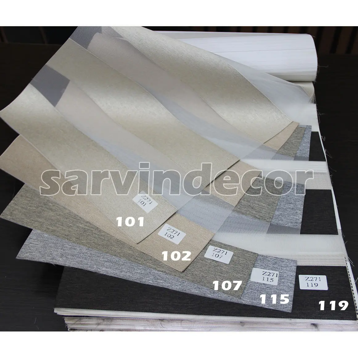 کالیته پرده زبرا z271