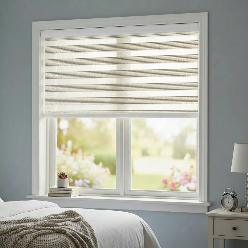 نمونه اجرا شده پرده زبرا پلیسه 5256 با هوش مصنوعی 2