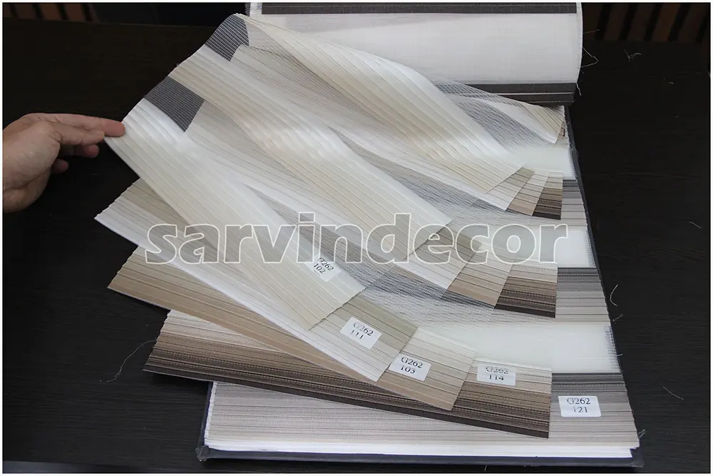 کالیته پرده زبرا g262-1