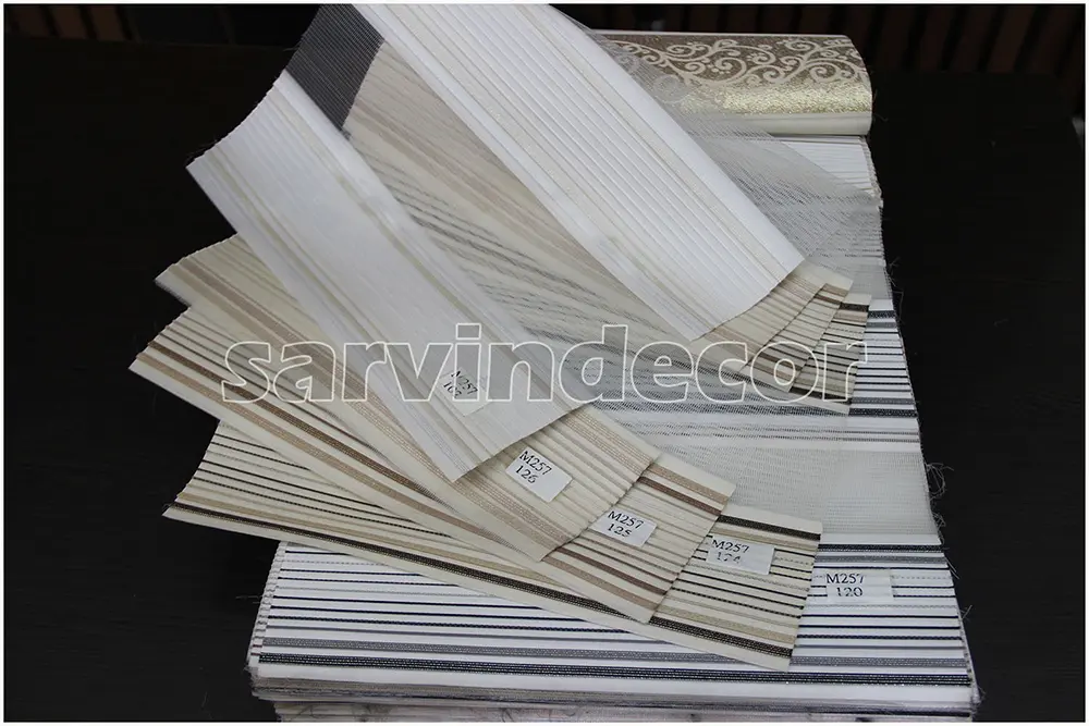 کالیته پرده زبرا m257