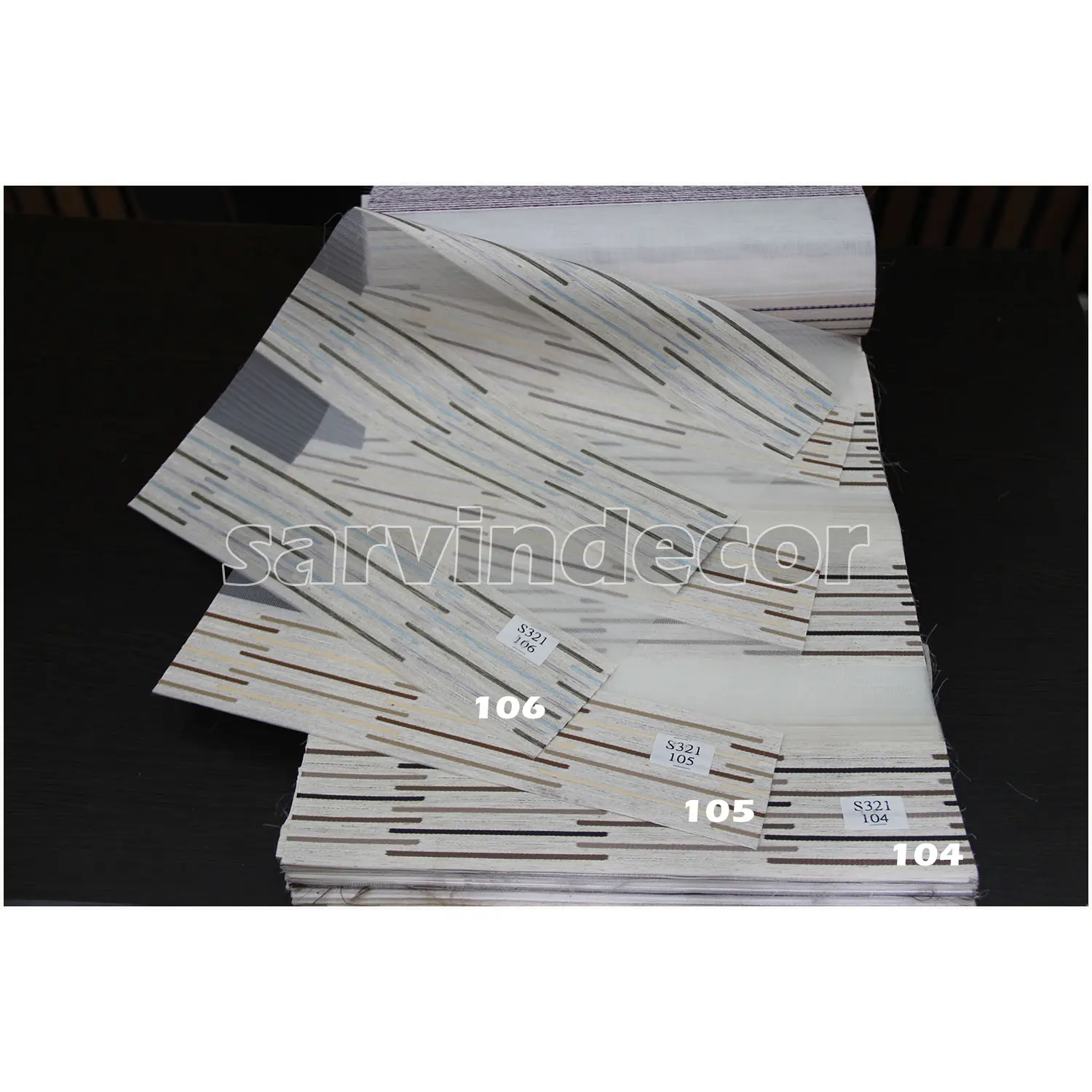 کالیته پرده زبرا s321
