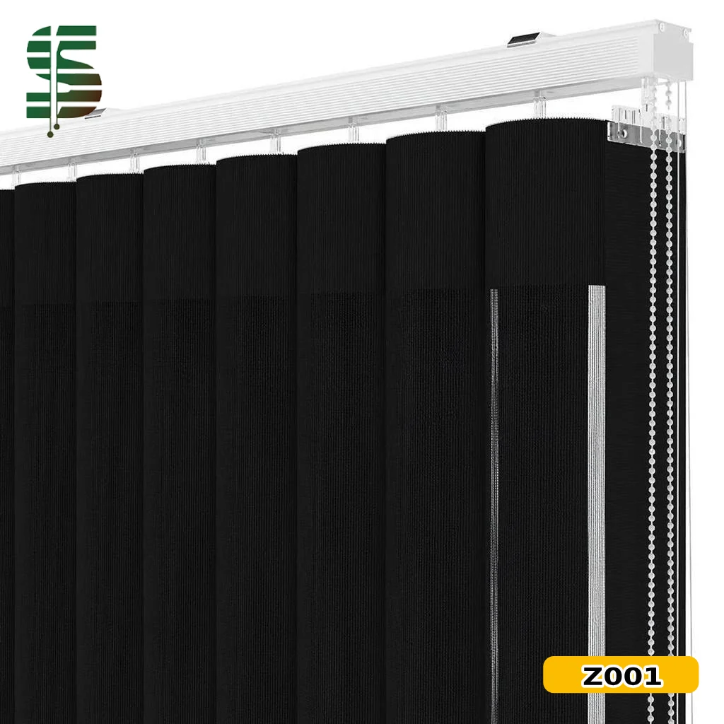 پرده دیکی زنبوری مشکی ساده