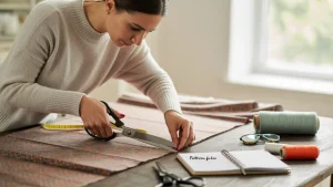 روش صحیح دوخت پرده پانچ در منزل