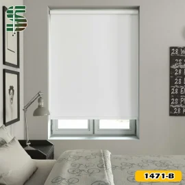 پرده شید بلک اوت سفید