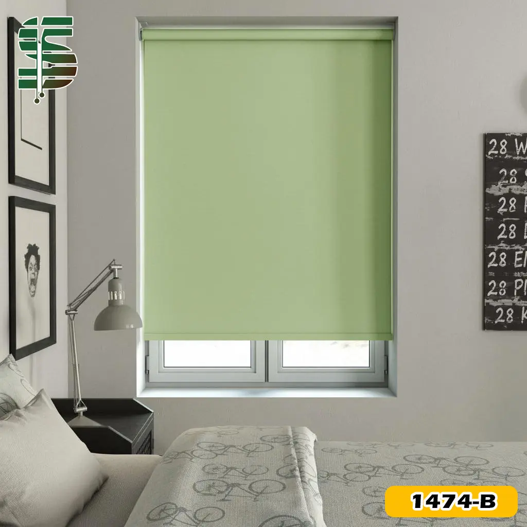 پرده شید بلک اوت سبز