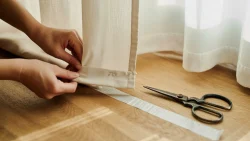 آموزش کوتاه کردن قد پرده پانچ در خانه به زبان ساده