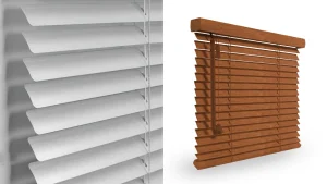 پرده کرکره چوبی بهتره یا فلزی؟ بررسی تفاوت ها و کاربردها