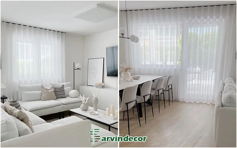 پرده مینیمال یا موج دار چیست؟