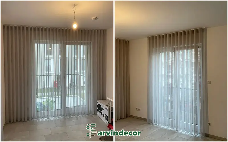 انواع پرده مینیمال