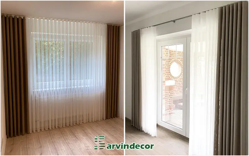 مزایای پرده مینیمال