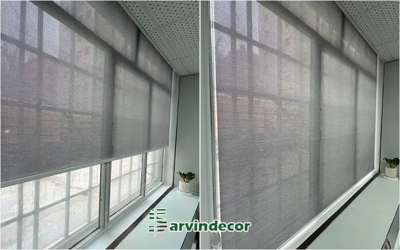 پرده اسکرین بافت دار