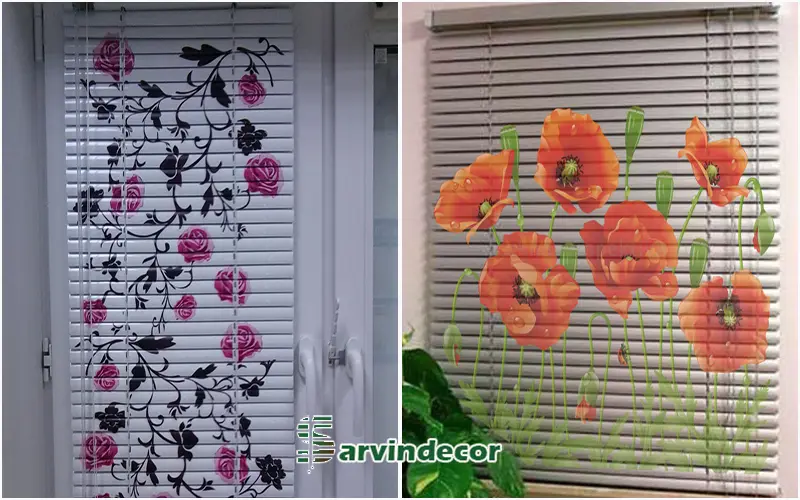 چاپ تصویر بر روی کرکره فلزی