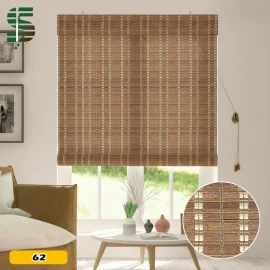 پرده حصیری بامبو کد 62