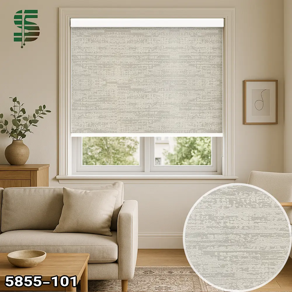 پرده شید پتینه 5855 شیری