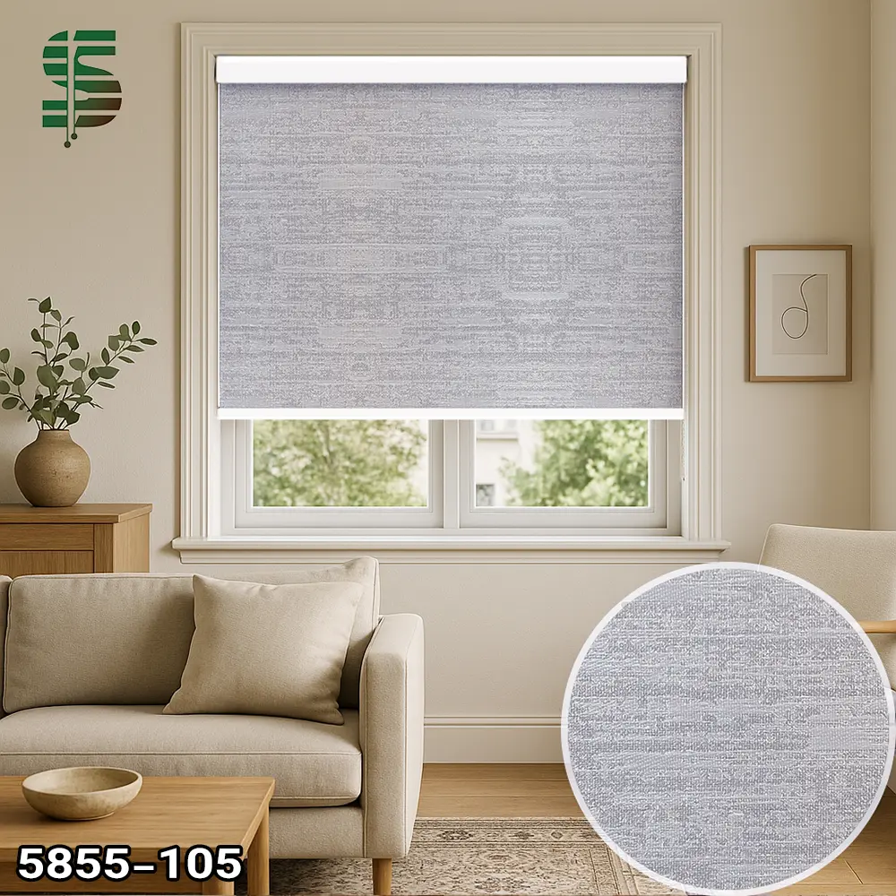 پرده شید پتینه 5855 طوسی