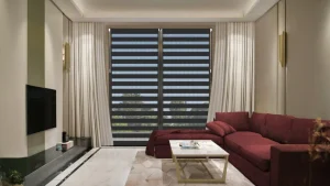 بررسی مزایا و معایب استفاده از پرده زبرا برای درب تراس و بالکن