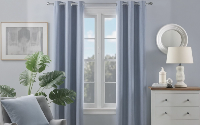 پرده بلک اوت روشن برای ایجاد روشنایی و آرامش در محیط