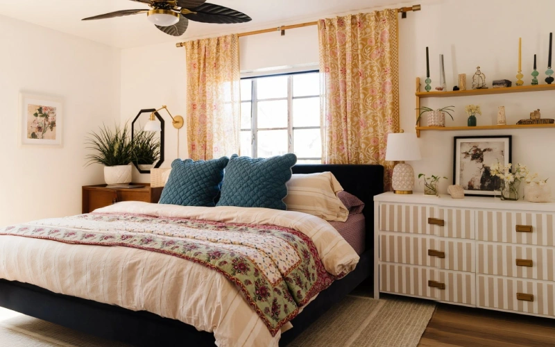 ست پرده و روتختی رنگی و شاد برای اتاق کودک و نوجوان