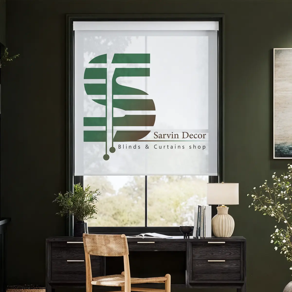 چاپ تصویر و لوگو بر روی پرده شید اسکرین