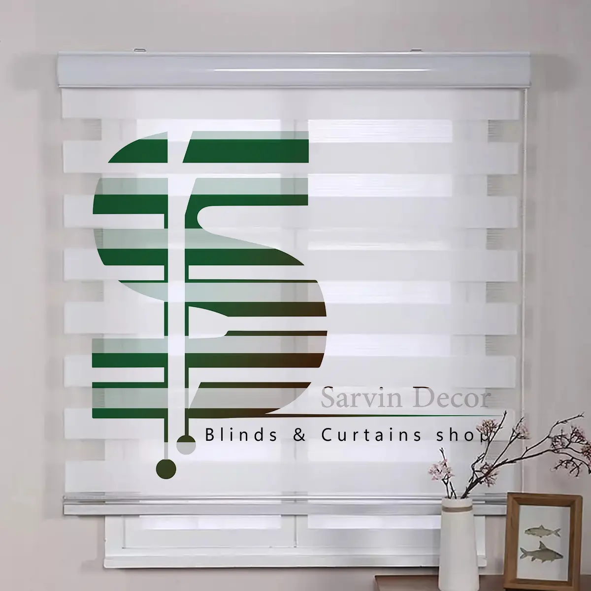 چاپ تصویر و لوگو بر روی پرده زبرا