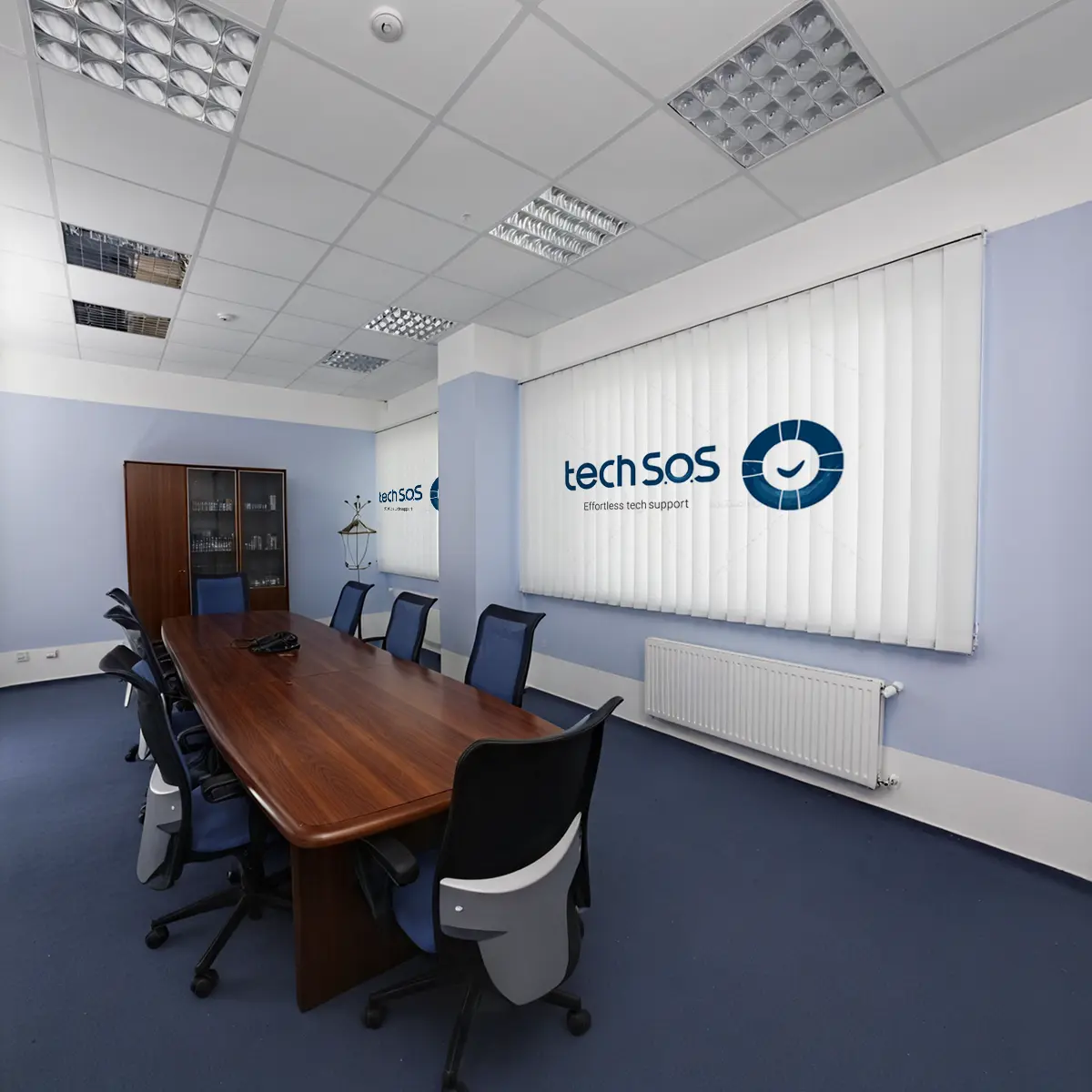 نمونه اجرایی چاپ لو بر روی پرده لوردراپه اداری