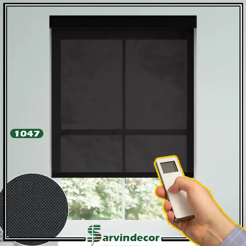 پرده شید برقی سان اسکرین 5 درصد کد 1040 در 7 رنگ