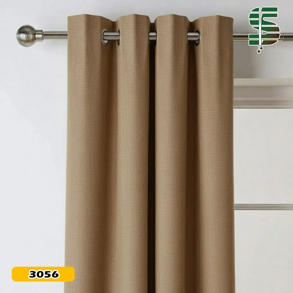 پرده پانچ کتان هازان نسکافه