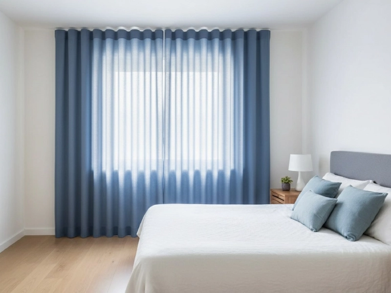 محاسبه دقیق متراژ پرده مینیمال برای اتاق خواب