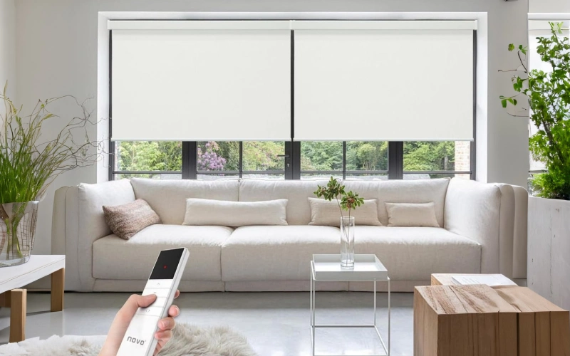 مزایای استفاده از پرده شید برقی با ریموت در دکوراسیون داخلی
