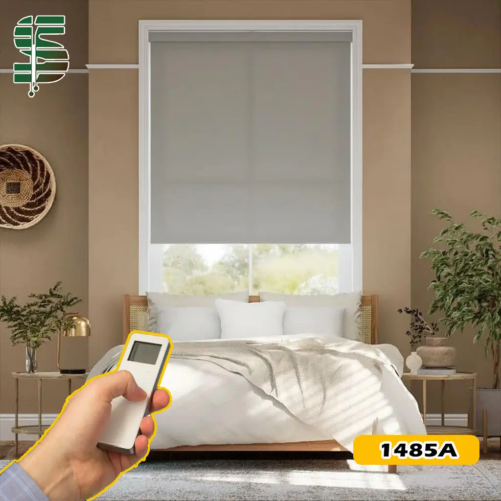 پرده شید برقی ساده ترک در 15 رنگ