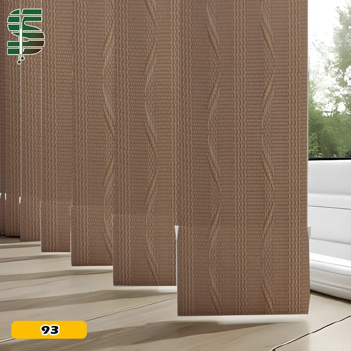 پرده لوردراپه طرح کمان نسکافه