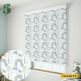 پرده شید کودک کد 1643674طرح تولد نوزاد پسر