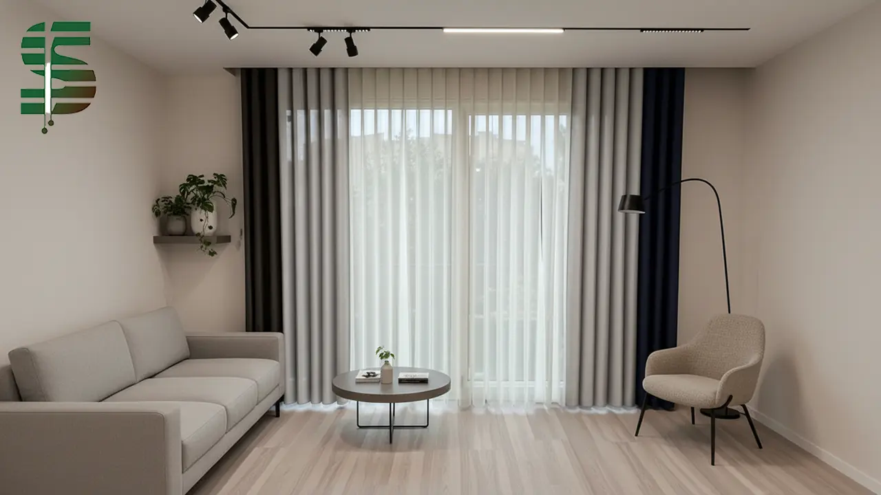 چگونه تعداد تیغه های پرده ورتیکال را محاسبه کنیم؟